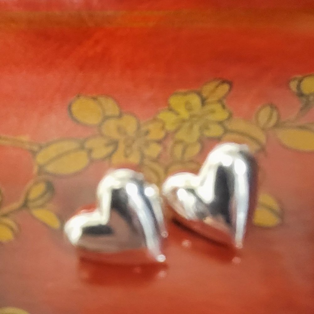 Heart earrings